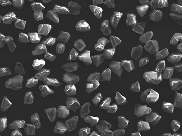 Polvo de micras de diamante