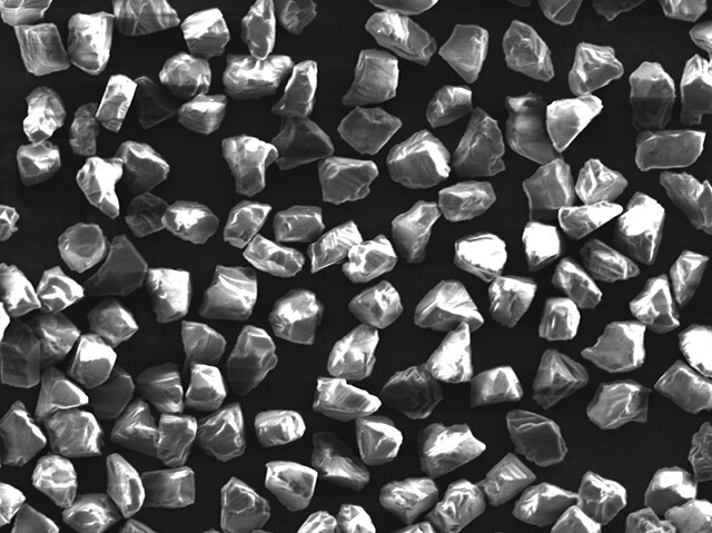 Polvo de micras de diamante